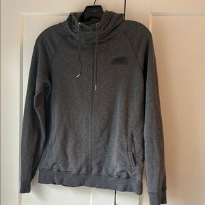 Roots Unisex Heather Gray Hoodie, Adult Size Small